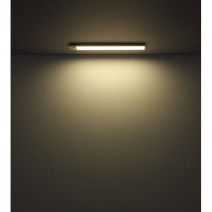 Globo - Luz LED recargable regulable para debajo de armarios de cocina 1,4 W/5 V 1100 mAh 24 cm